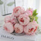 JOYHAZE Künstlicher Pfingstrosenstrauß, 48,3 cm, Seide, große Pfingstrosen, Kunstblumen mit Knospen für Hochzeit, Zuhause, Party, Büro, Tischdekoration, DIY-Blumenarrangements