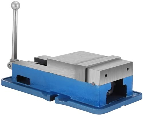 VEVOR 6 Inch ACCU Lock Down Vise Precision Milling Vice 6 Inch Jaw Width Drill Press Vise Milling Drilling Machine Bench Clamp Clamping Vice (6'')