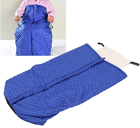 Funda para Silla de Ruedas, Manta para Silla de Ruedas, Forro Polar, cálida y acogedora, para piernas, Ajuste Universal para sillas de Ruedas eléctricas y manuales para Adultos