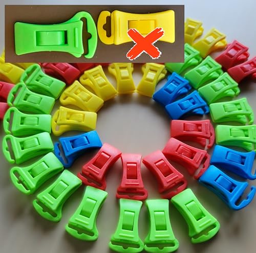 Alcrea 44 Sock clips for washing machines and tumble dryers with a LARGE hook. Always sold in pairs & stored in the drawer without folding. MULTIFUNCTIONAL DESIGN (VIDEO). WorldCup 26 Edition