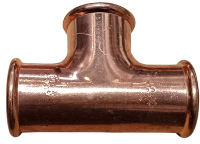 DSTOCK60 - Raccordo in rame a T a crimpare 35 x 35 x 35 mm