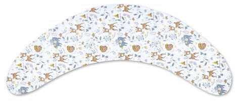 Totsy Baby Stillkissenbezug XXL Seitenschläferkissen Baumwolle - Pregnancy Pillow Schwangerschaftskissen Bezug für Lagerungskissen Oeko-Tex