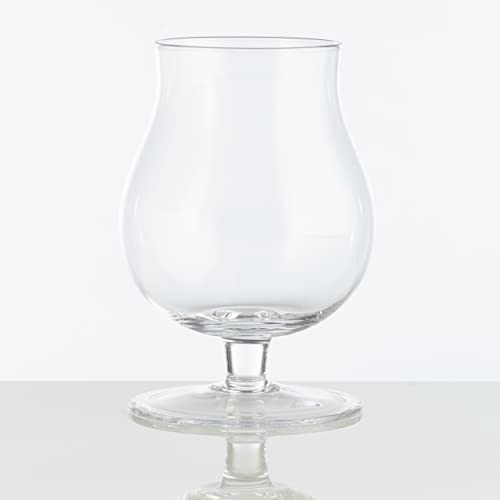 Burns Glass Footed Craft Beer Glass 18 oz (Set of 2)