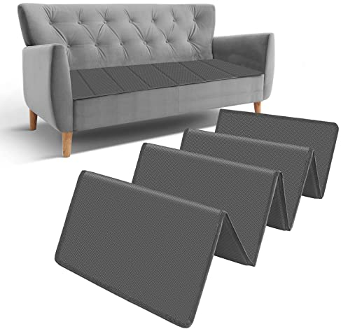 Support pour Canapé Affaissé 167,5 x 43 cm - Planche de Support avec Surface Oxford Antidérapante et Panneau MDF - Pièces de Rechange pour 3 Places