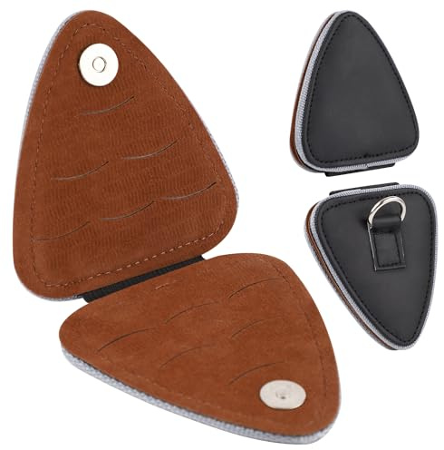 Boîte de Support Mediator Guitare pour 12 Médiators de Guitare, Organisateur de Mediator Guitare Pochette Étui Plectre Guitare pour Guitares Électriques Acoustiques, Basse (Boîte Uniquement)