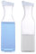 2Pcs Dosificador Detergente Lavadora, Dispensador Detergente Lavadora de 1,5 litros para, Almacenamiento de Detergente de Plástico Pet para Detergente Lavadora Liquido, Recipiente para Detergente