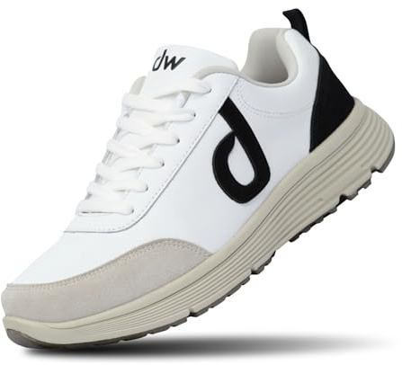 diawin Diabetikerschuhe Für Herren – Echtes Leder, Glattes Innenfutter, Extra Tiefe und Komfort Für Empfindliche, Geschwollene Füße, Stilvolles Design und Bequemer Halt für Jede Gelegenheit