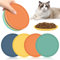 10 PCS Shallow Cat Food Dish, Round Cat Plates For Wet Food In 4 Colours, Whisker Fatigue Free Cat Dishes For Kittens And Short Legged Cats, Colored Flat Cat Bowl In Plastic For Dry Food