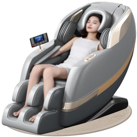 Silla de masaje ergonómica, masaje de tejido profundo de cuerpo completo con múltiples modos para uso doméstico
