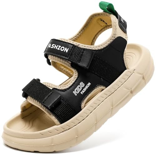 Sommar EVA-sandaler för flickor, halkfria öppna spetssandaler för barn, lätta ankeltofflor barfota för pojkar, strandskor för barn utomhus