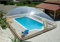 Tente De Piscine À Dôme Gonflable Transparente - Couverture À Bulles Jumbo Pour Nager Les Jours De Pluie, 6*3*3M