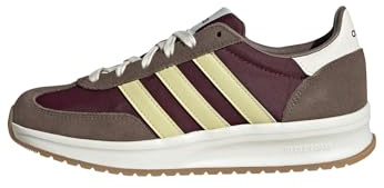 adidas Mujer Run 70S 2.0 Shoes, Maroon/Powder Yellow/Earth Strata, 37 1/3 EU