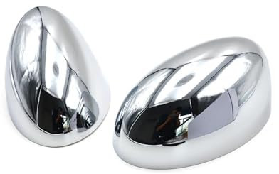 Cubierta Carcasa Espejo para Mini para Cooper S One para R50 para R52 para R53 Par De Tapas De Espejo Retrovisor Cromadas Cubierta Retrovisor