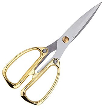 GZSLKSCD Ciseaux de Cuisine Ciseaux ménagers en Acier Inoxydable en Alliage d'aluminium Ciseaux manuels Coupe-Papier Ciseaux de Jardinage Floral de Cuisine