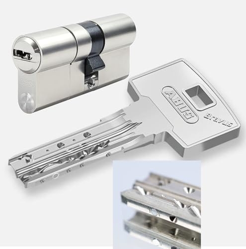 ABUS Bravus3500 MX Magnet SKG*** Doppelzylinder mit Sicherungskarte und 5 Schlüssel, Länge (a/b) 35/35mm (c=70mm), modulare Bauweise MX, mit Not-u. Gefahrenfunktion