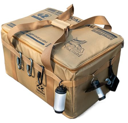 Campingförvaringsväska - Campingredskap förvaringsväska | Bär väska picknickväska | Camping Gadgets Cutlery Table Seary Pouch | Köksredskapsredskapsorganisatörer Camp Spove Storage påsar för utomhus