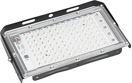 HEEPDD Luz de Inundación LED de 100W Super Bright 10000 10000 Luminoso de 120 ° Angle de Viga Luces Al Aire Libre LED para Patios Entradas de Jardines, Hierro