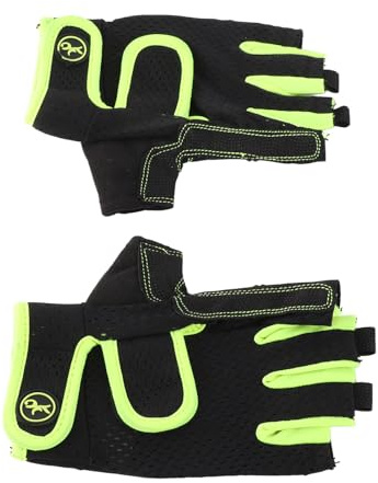 Bamjour Segelhandskar, Sports Segelhandskar Kajakhandskar 3/4 Finger Handskar Kajakhandskar för Män för Segling, Segling, Paddling, Kajakpaddling, Fiske, Jolle (L)