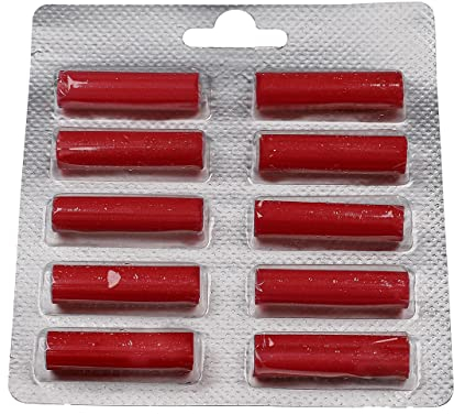 vhbw 10x barrita aromática para aspiradora por ej. Compatible con Miele y Muchas Otras Marcas - Sticks desodorantes, Rosa