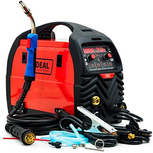 Ideal™ Tecno MIG 232 MIG/MAG DOPPEL PULS Synergia - Soldadora inverter (200 A)