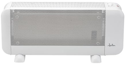 Jata JCRM1501 - Radiador Eléctrico Bajo Consumo de Mica. 1500 W. 2 Potencias: 750-1500 W. Para Baño. Compacto: 65 x 23 x 29,2 cm. Termostato Regulable. Máxima Seguridad. Muy rápido