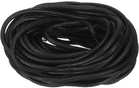 QUARKZMAN Guarnizione in Gomma per Porte e Finestre, Dia 3mm(0.12) L 8.5m(27.89 Ft) Garnizioni Schiuma Rotonda Guarnizione Finestra Solida per Magazzino, Tappetini, Tubi Schiuma- Nero
