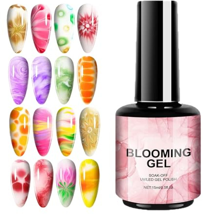 Nail Polish, Gel, Color Spreading, Quick UV LED Formula, Designer Fingernail Lacquer, Outdoor Home School Beauty, Professional