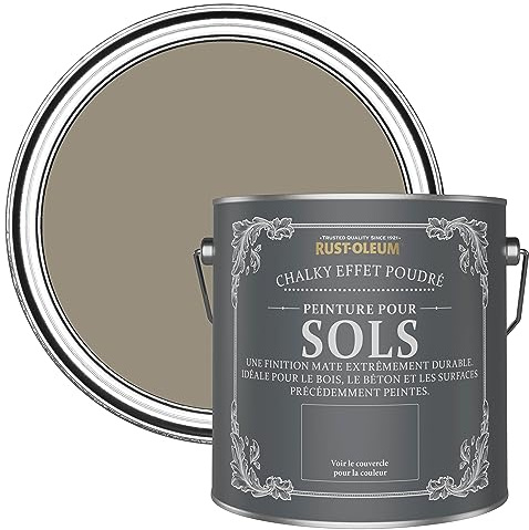 Rust-Oleum Brown Scratch-Proof Floor Paint in Matt Finish - Cocoa 2.5L