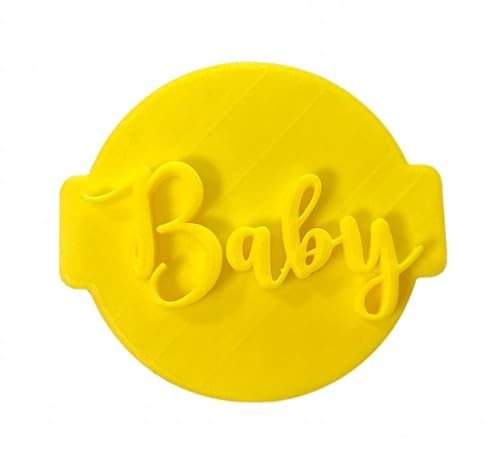 The Cookie Cutter Hub Baby Embosser No 131 /Stamp for Cupcakes Fondant Icing Clay Cake Baking Decoration