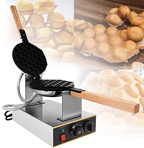 JIADUOFU Piastra per Cialde Professionale a Riscaldamento Rapido, Teglia per Cialde, Macchina per Cialde per Pane, Piastra da Forno per Cialde Antiaderente,220v