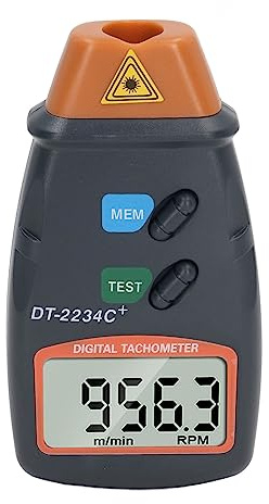 Digital Varvräknare 2,5-99999 RPM Non RPM Varvräknare för Svarv