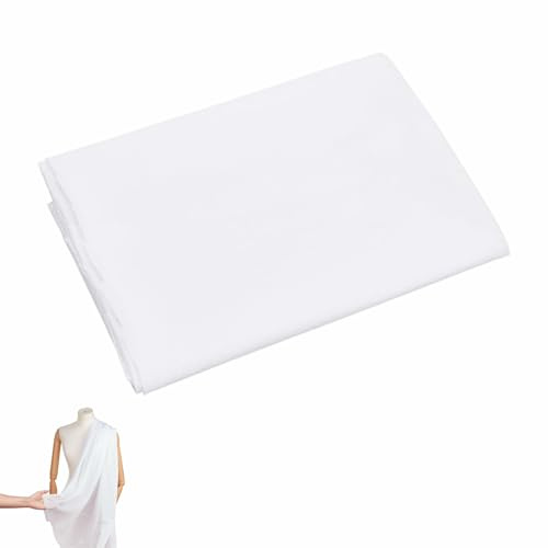 YINGLUOEU Entoilage Thermocollant Tissu D'interface Fusible Non Tissé Tissé Entoilage pour Plis de Repassage Couture Vêtements Renforcés(100cm x 200cm)