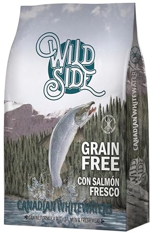 Pienso para Perros Sin Cereales con Salmón Fresco Grain Free Natural 3 Kg