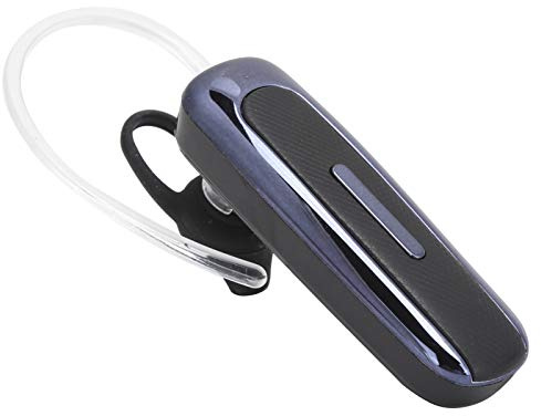 Bluetooth-hörlurar, Trådlöst Bluetooth-handsfree-headset med en Knappsvar för Säker Körning, 50 Timmar Speltid, Brusreducering, för Körsamtal, Lastbilsförare(blå)