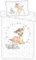 Bettwäsche Baby Bambi Stars, Disney, Bettbezug 2-teilig, 100 x 135 cm + Kissenbezug 40 x 60 cm, 100% Baumwolle