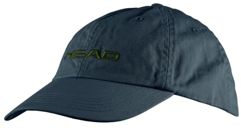HEAD Six Panel Cotton Cap, Navy
