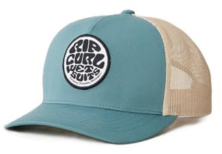 RIP CURL Kinder Neoprenanzug Icon Snapback verstellbare Trucker-Kappe, Blau (Bluestone), Einheitsgröße