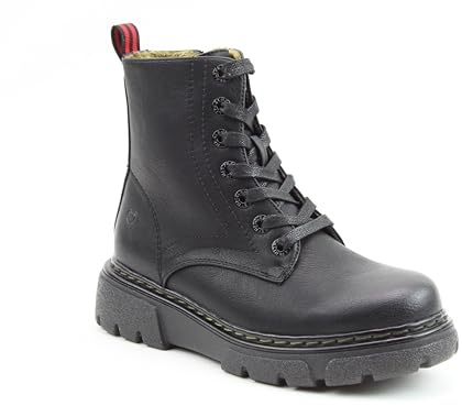 Heavenly Feet Trentino2 Ladies Ankle Boots – Water Resistant Vegan Friendly Womens Boots with Side Zip, Removable Memory Foam Insole & Lightweight Sole for Women, Black Size 6