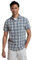 Mountain Warehouse Weekender Short Sleeved Mens Shirt - 100% Cotton Shirt, Lightweight Casual Shirt, Breathable, Comfortable Top - for Walking, Camping & Travel Light Grey XL