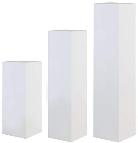 Casablanca Säule Solid Weiss glänzendH.70cm