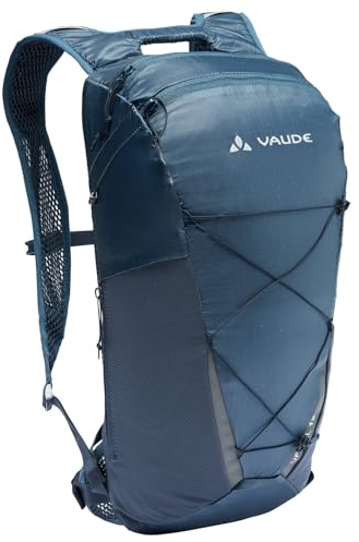VAUDE Uphill 12 - Fahrrad-Rucksack mit 12 Liter Volumen - mit luftdurchlässigem Tragesystem, Baltic Sea