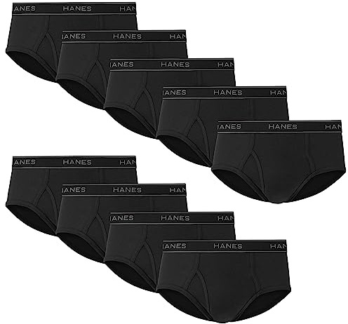 Hanes Men's Tagless, Black, M