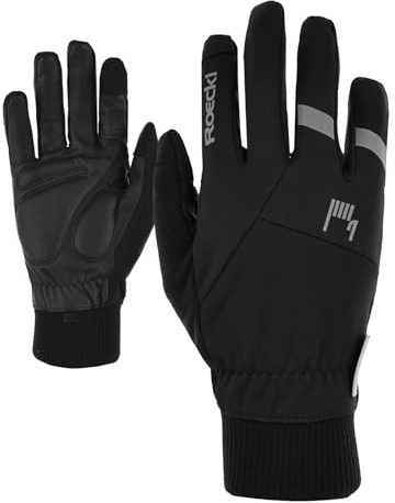Roeckl Rofan 2 Winter Fahrrad Handschuhe lang schwarz 2024: Größe: 10