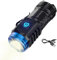 Torcia LED Ricaricabile, Torcia LED Ultra Potente, Piccola Torcia Elettrica Potente LED Ricaricabile 5 Mode, Piccola Torcia Portatile per Incontornibile