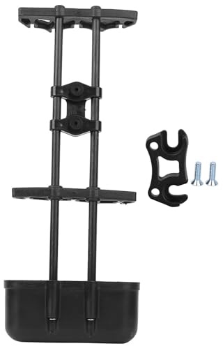 Carquois de Tir à l'arc à 5 Flèches – Boîte de Support d'arc Portable de Type Boucle, Capot de Réduction du Bruit, Support Réglable, adapté aux Flèches Fixes et Mécaniques