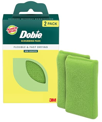 Scotch-Brite Blooms Dobie Scrubbing Pad, 2 Packs