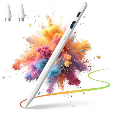 Bettdow Touch Screens POM Penna Stilo per Android, Stylus Pen di Tipo-C, Compatibile con Xiaomi Pad/Huawei/Lenovo e Dispositivi Tablet, Bianco