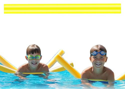 Jubilofex Schiuma per pasta da piscina, tubo di schiuma | asta di schiuma per bambini e adolescenti