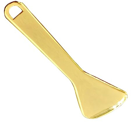 PACKOVE Cuillère Pour Yeux Zinc Outil De Massage Contour Yeux Cuillère à Crème Pour Soulager La Fatigue Oculaire