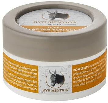 Gel après-soleil rafraîchissant au lait d'ânesse